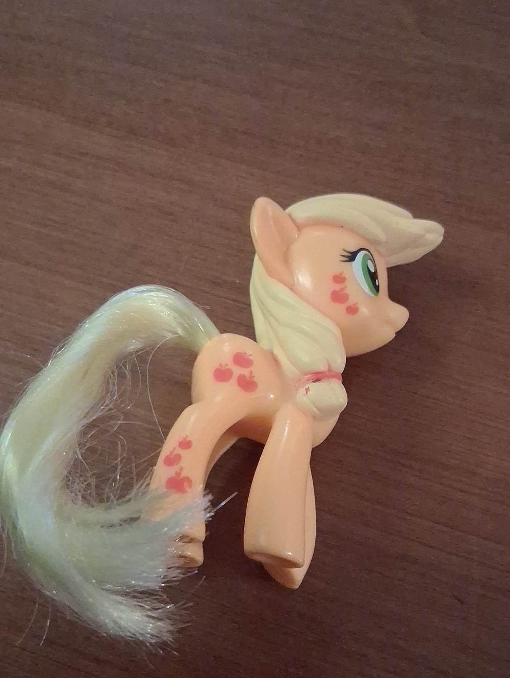 My Little Pony 3" Applejack Mini Figure Brushable Tail Cute